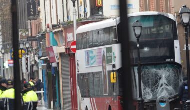 Man who died in Dublin city bus crash named as Frank Daly – The Irish Times