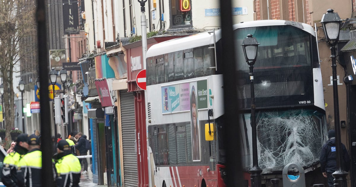 Man who died in Dublin city bus crash named as Frank Daly – The Irish Times