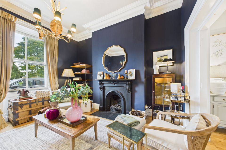 One of the living rooms at Main Street, Athleague, Co Roscommon