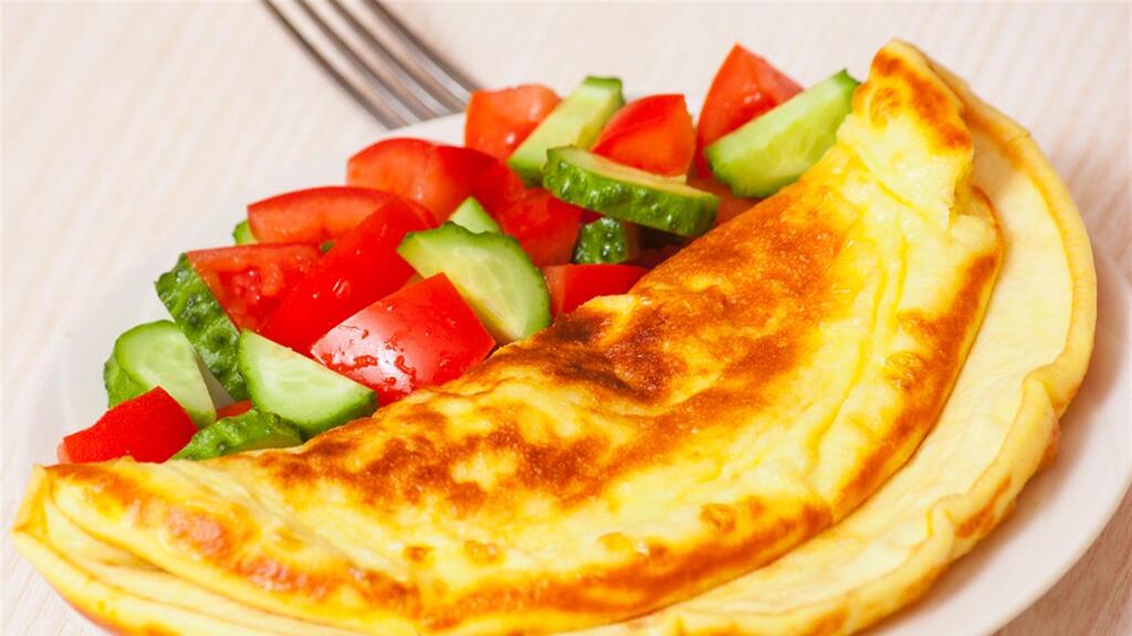 No time? An omelet with salad works too 