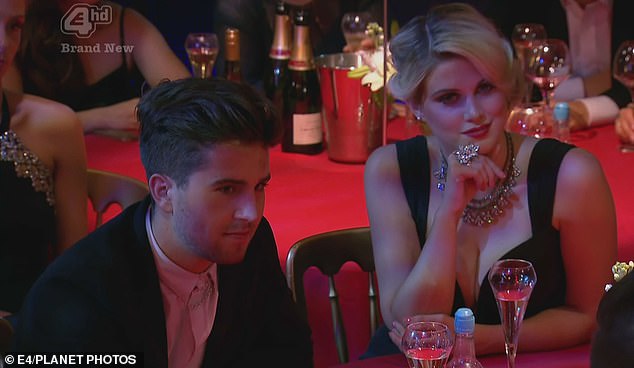 The TV personality, 38, joined the posh cast of the E4 reality series as an extra before being promoted to the main cast, but Ashley has revealed she was paid just £50 per filming session and had to be on call so she couldn't take on other work (pictured on Made in Chelsea in 2013)