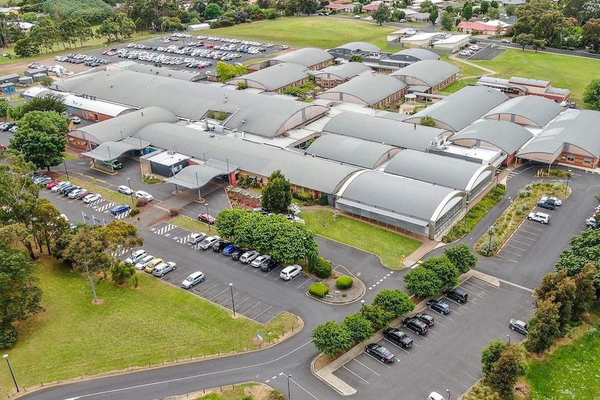 Site of sprawling hospital.