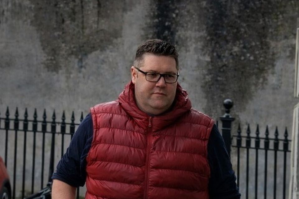 Alan McManus outside Mullingar Courthouse.