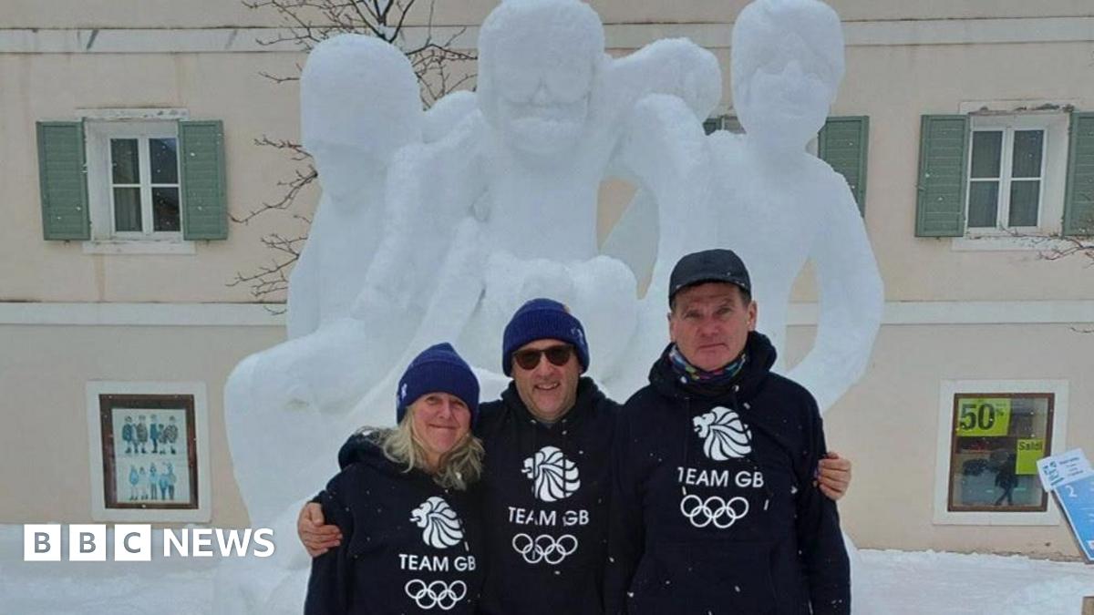 Team GB's sculpture from the championships in 2019, which won third place