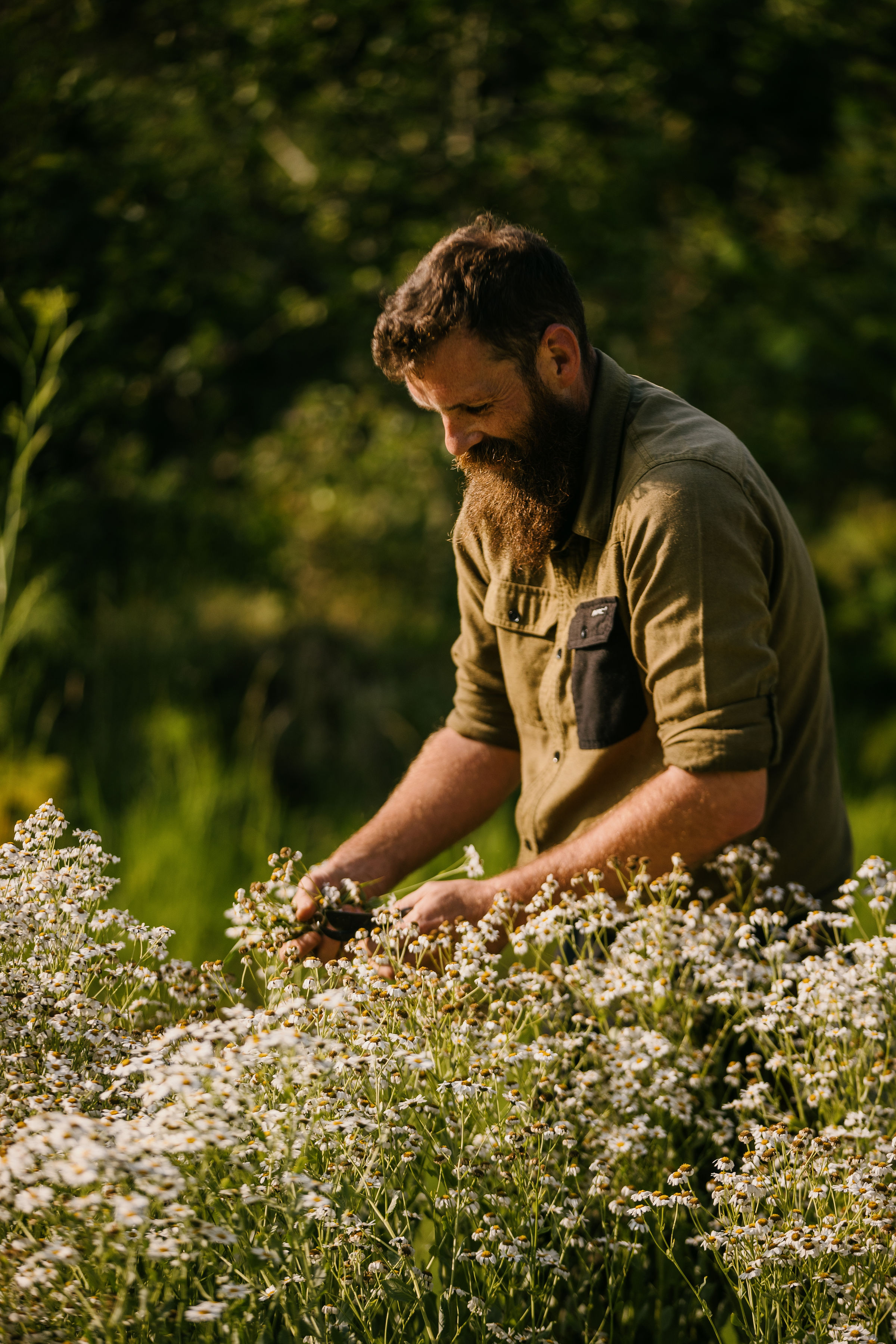 Andy Entwistle, gardener at Rosebery Estate