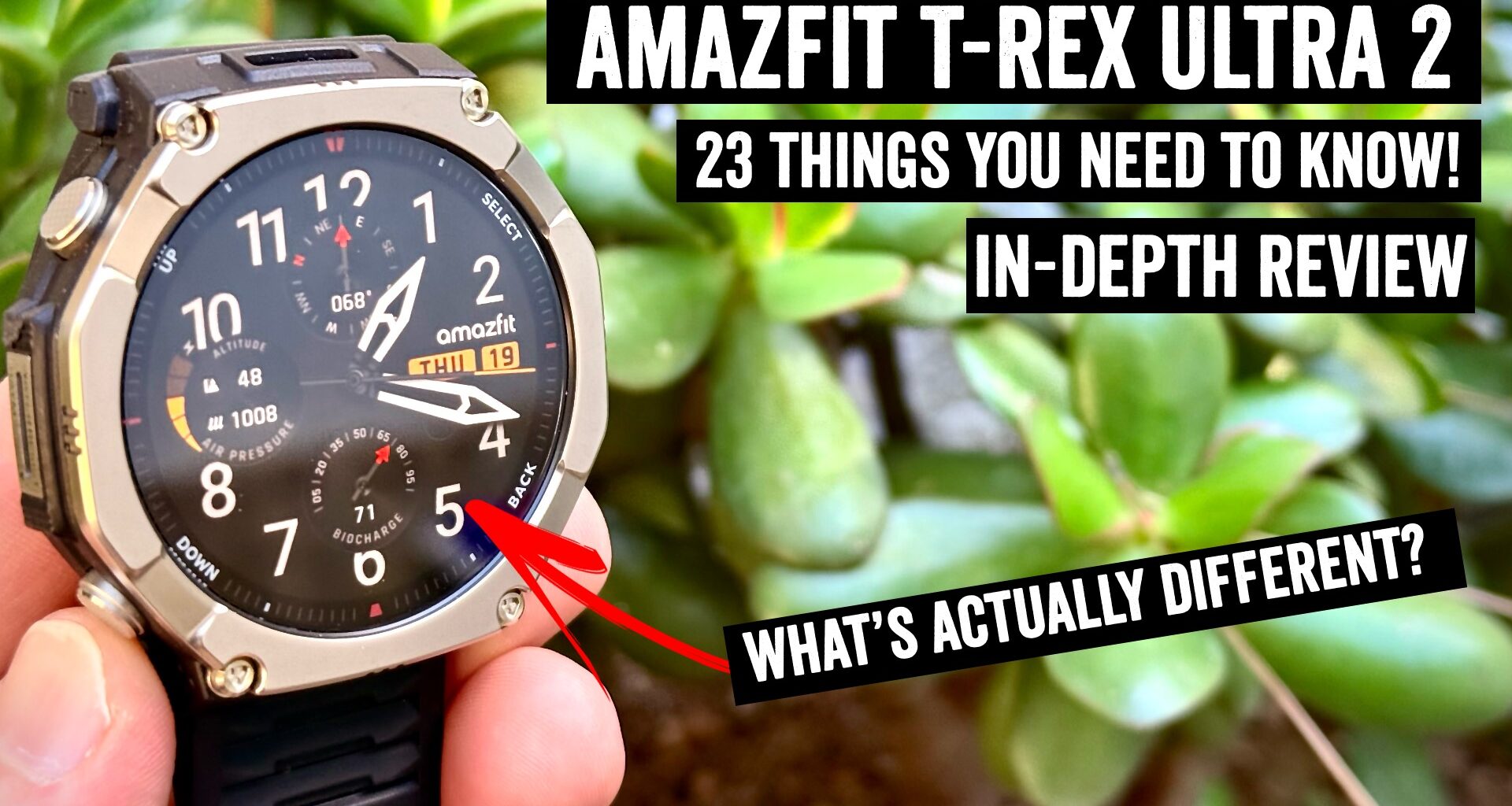 Amazfit T-Rex Ultra 2 In-Depth Review: The Priciest Yet?