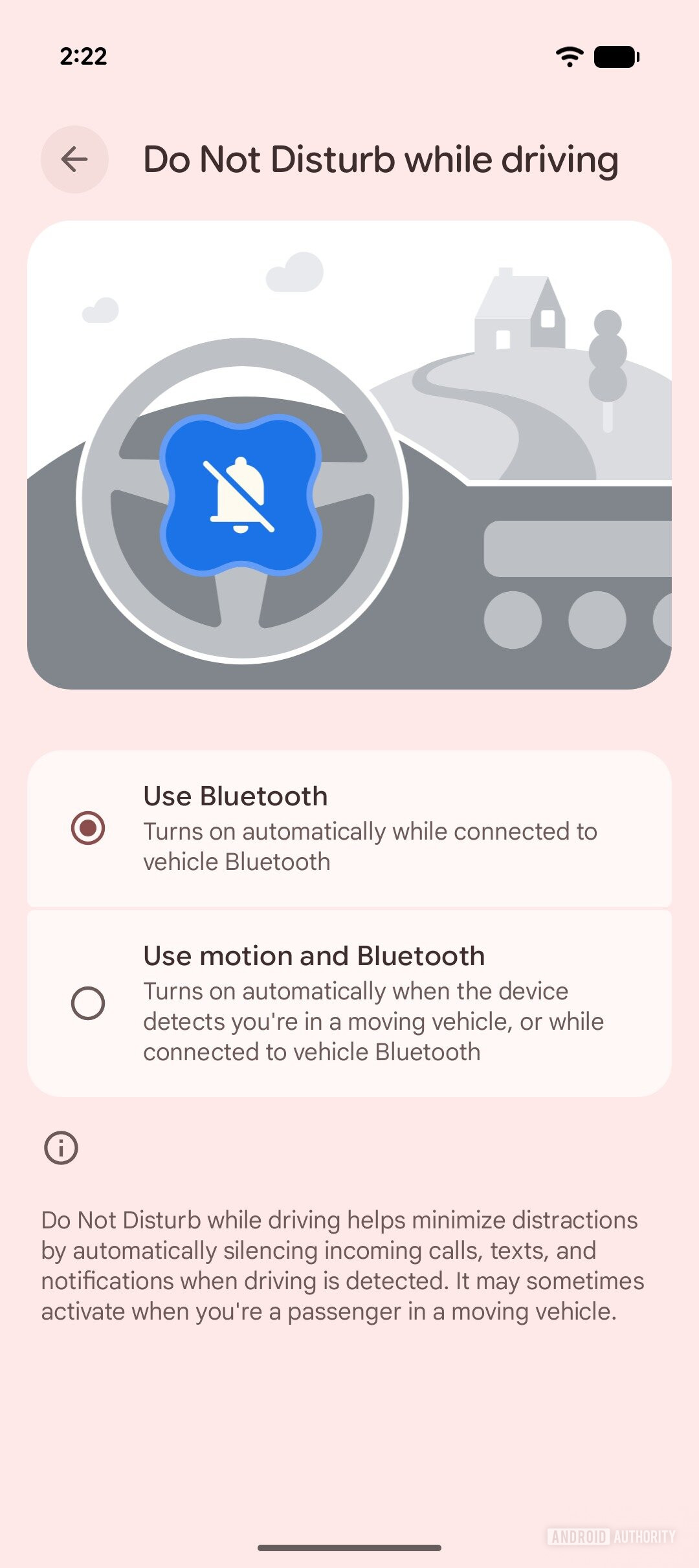 Android Driving Mode DND Expressive