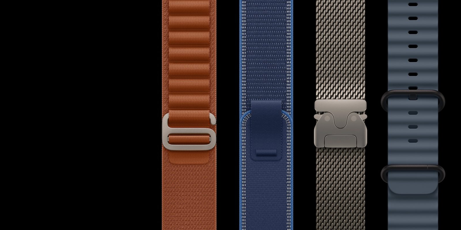 A close up of belts