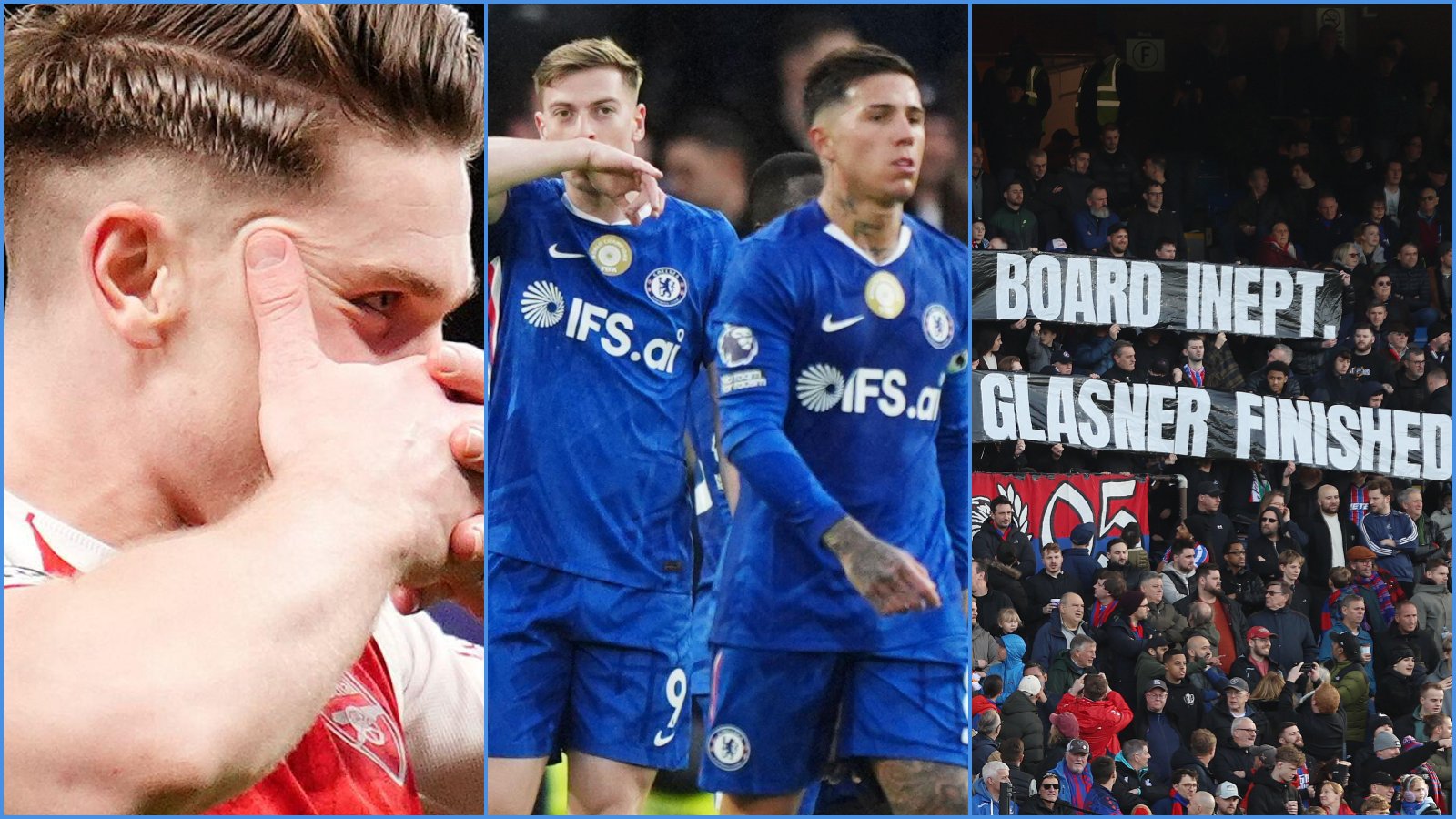 Arsenal dodge Arteta sack talk as Neville's celebration hypocrisy shows what they face