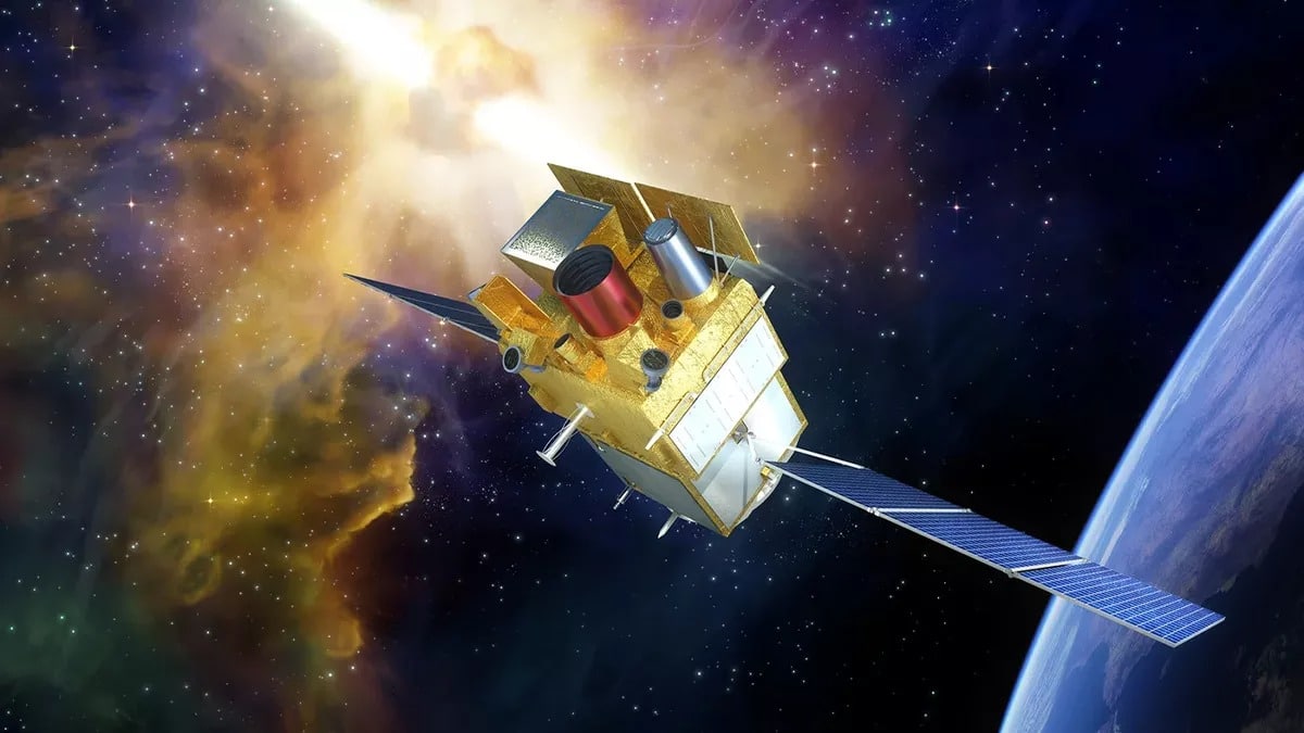 Artist's Rendering Of The Svom Satellite