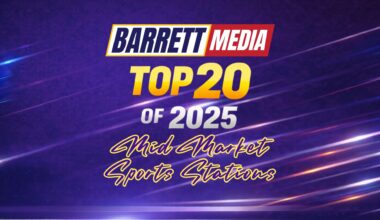 Barrett Media's Top 20 Mid Market Sports Radio Stations of 2025