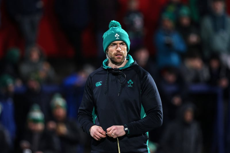Ireland Under-20 head coach Andrew Browne. Photograph: Ben Brady/Inpho