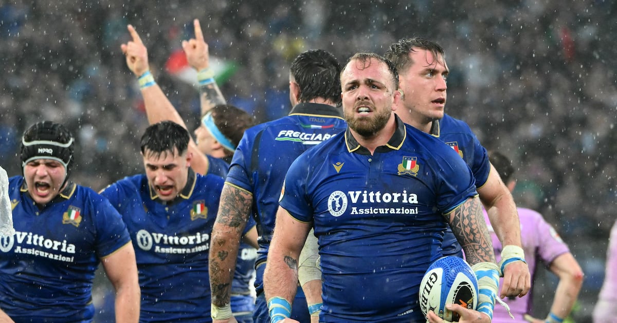 Italy prepare for Dublin with increased belief they can beat a deflated Ireland side – The Irish Times