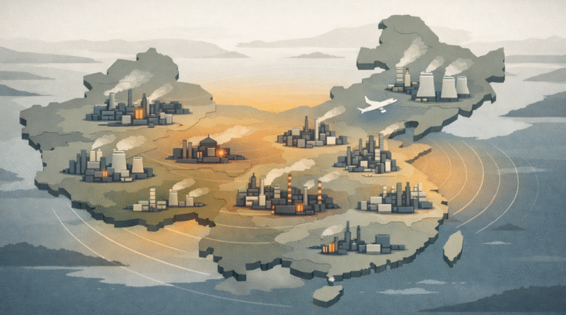 Chatgpt generated illustration of China’s expanding ETS sector coverage.