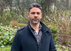 Clinton Haarlem in Trinity's Rose Garden