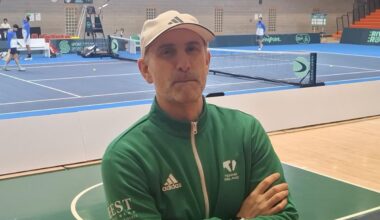 WATCH: Ireland Davis Cup captain Conor Niland: "It's great to be back in Limerick"