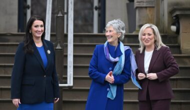 Catherine Connolly welcomed at start of first official visit to North – The Irish Times