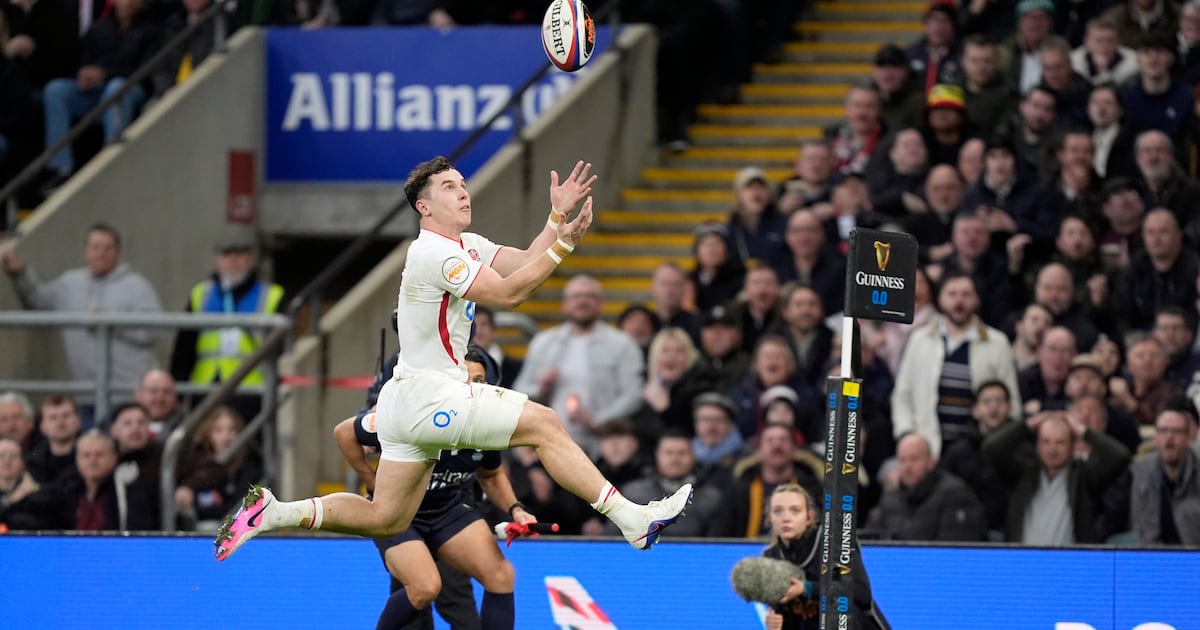 Henry Arundell hat-trick fires England to emphatic Six Nations win against Wales – The Irish Times