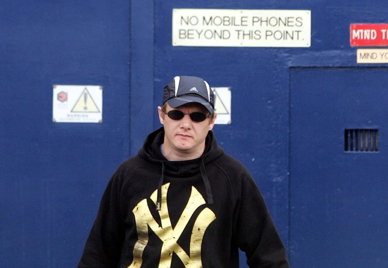 Larry Murphy leaving Arbour Hill Prison in Dublin in 2010. Photograph: Alan Betson