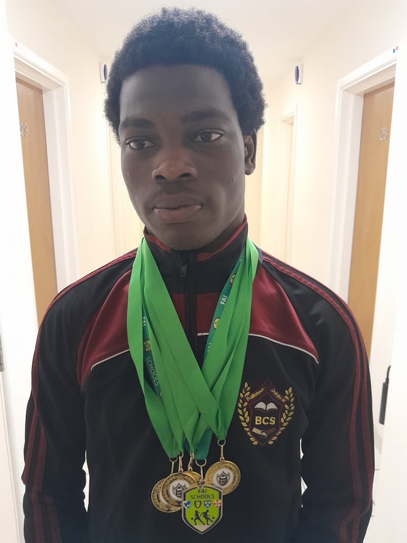 Samuel (18) is a talented rugby player with De La Salle Palmerston FC