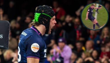Nigel Owens and Matthew Carley's verdict on Scotland's controversial try, debate rages on