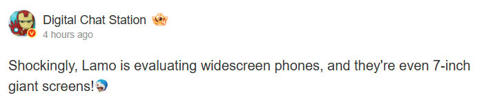 Digital Chat Station widescreen phone with large screen Motorola