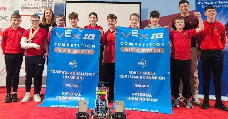 East Donegal school to represent Ireland at World Robotics Championship