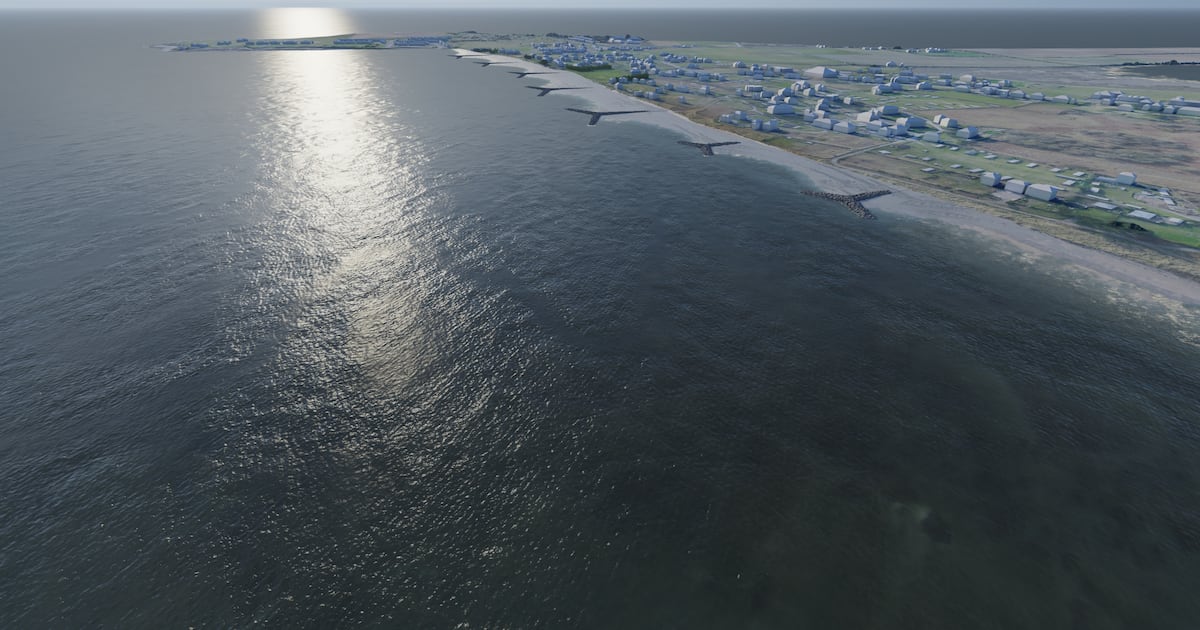 New form of sea defence set to save dozens of family homes on Dublin coast – The Irish Times