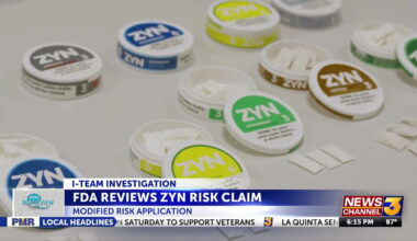 I-Team: FDA reviews Zyn risk claim