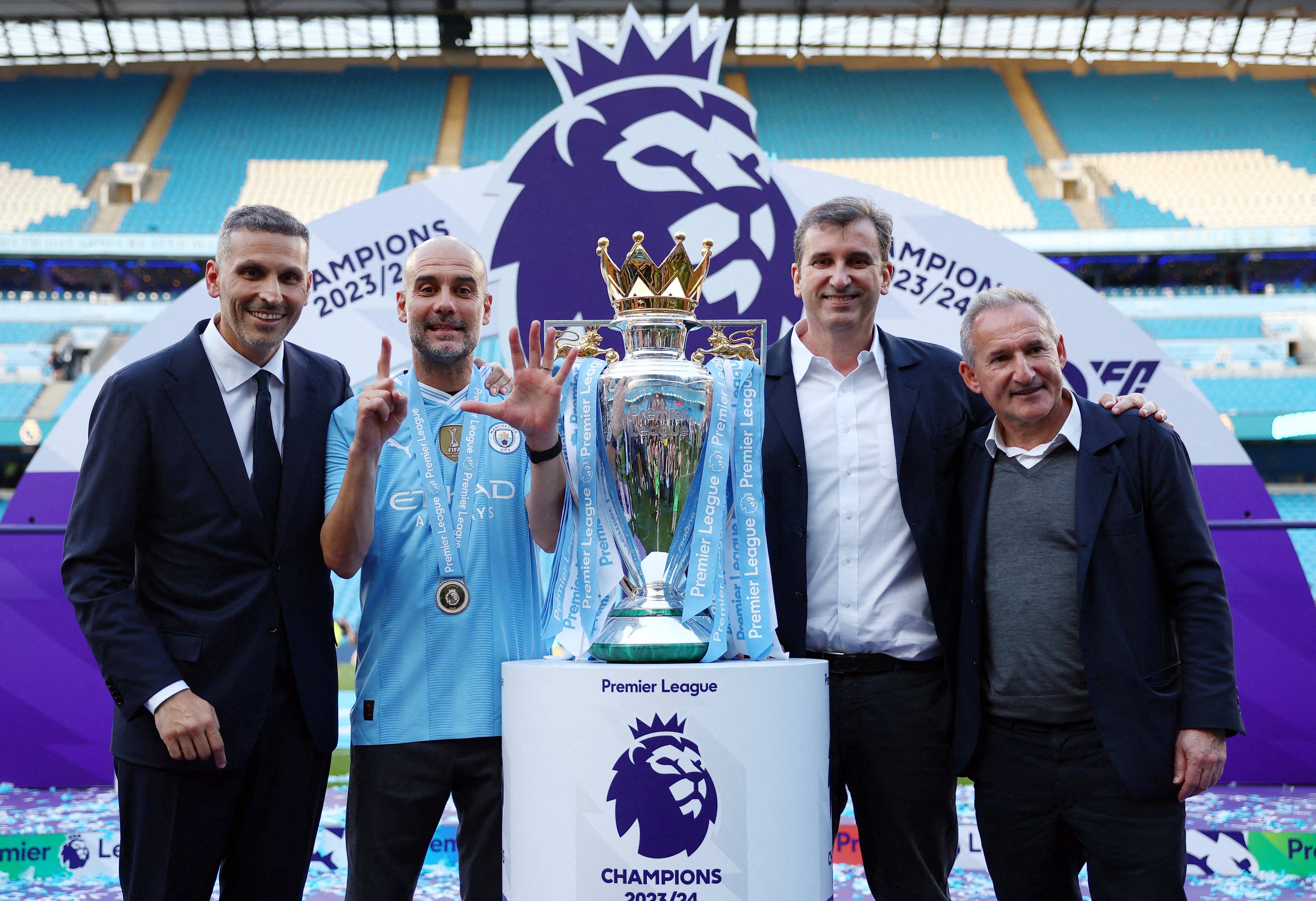 The Manchester City case still looms over the Premier League, with the club denying wrongdoing