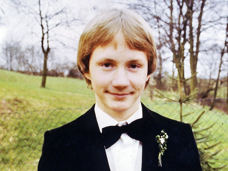 Michael Denninger in Germany before he left for Ireland in 1981