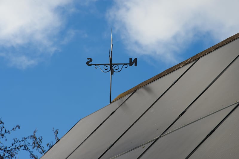 Solar panels have been installed on the property. Photograph: Daragh McSweeney/Provision