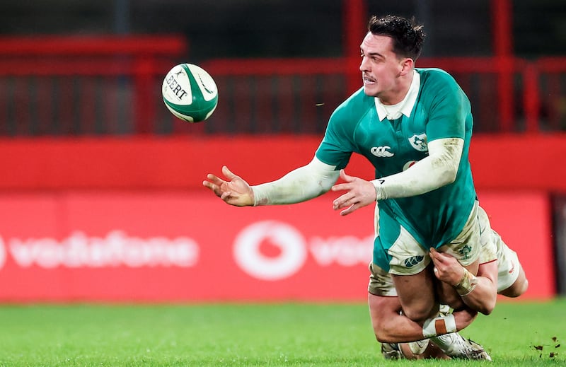 Ireland's James Hume. Photograph: Dan Clohessy/Inpho