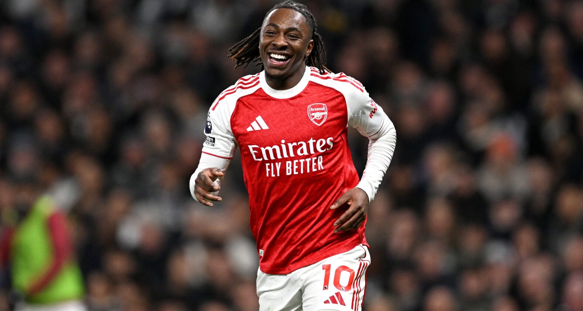 Eberechi Eze now just two goals from matching Robert Pires as Arsenal hammer Tottenham