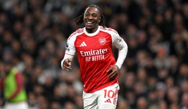 Eberechi Eze now just two goals from matching Robert Pires as Arsenal hammer Tottenham