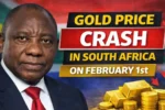 Gold Price Crash in South Africa