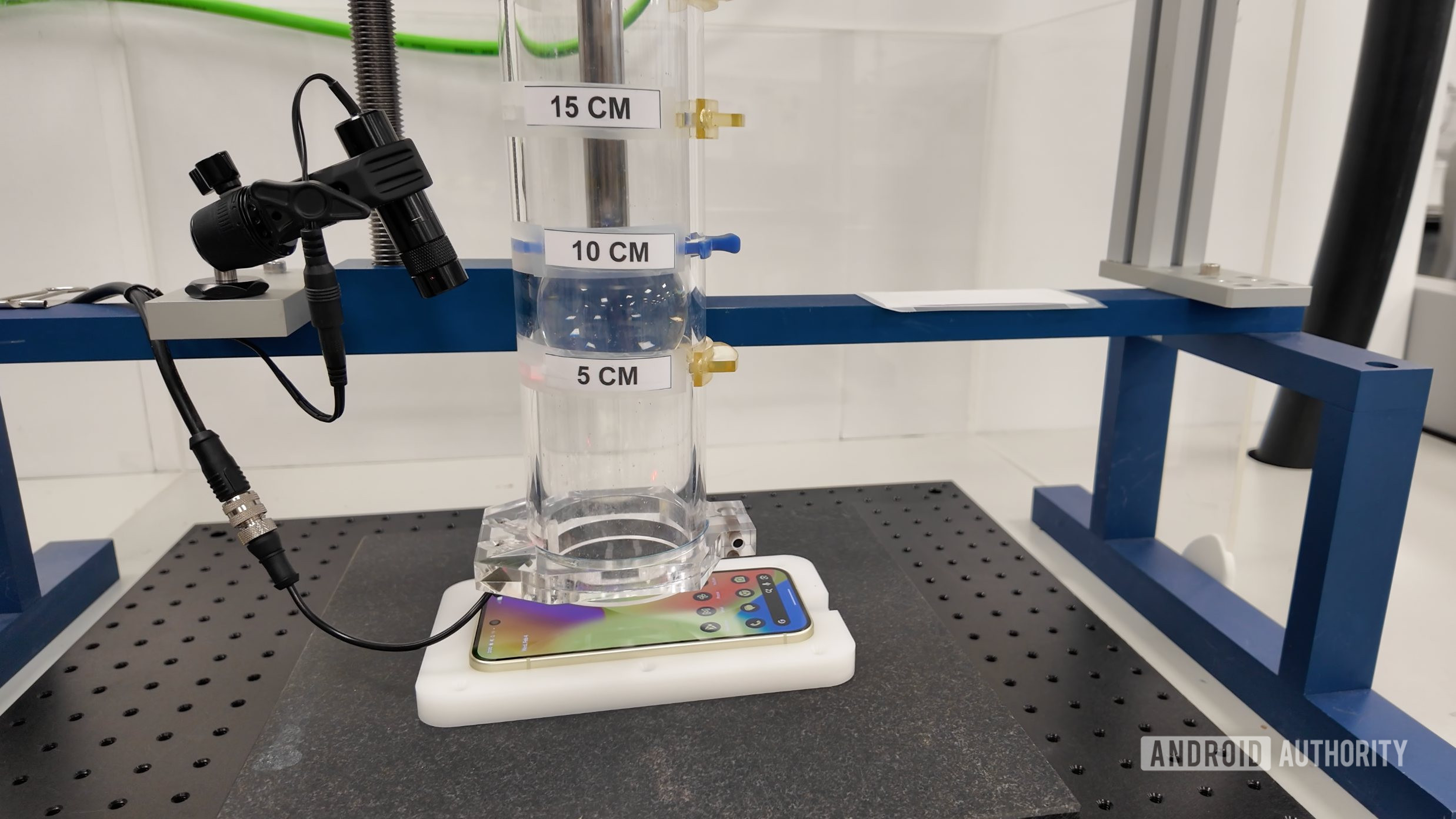 Google Labs Pixel durability Ball Drop Test