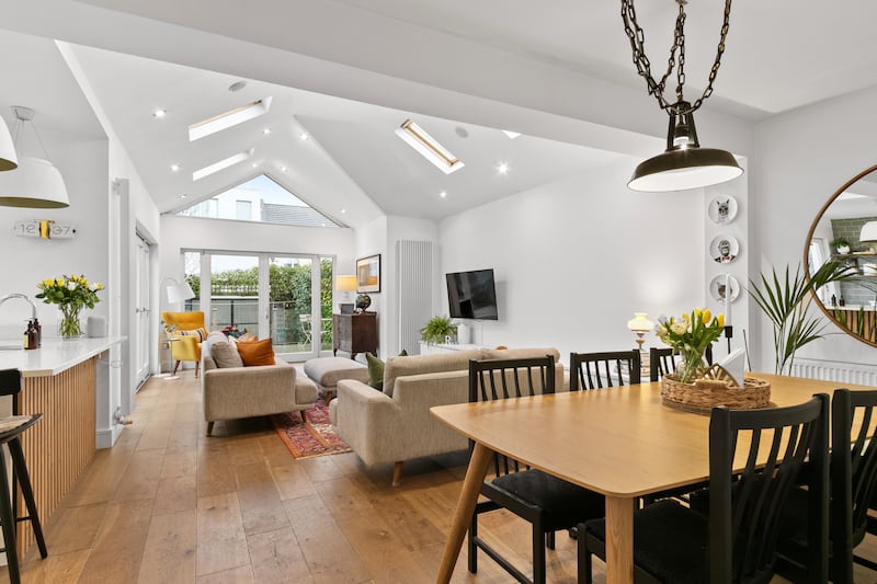 Open plan dining area