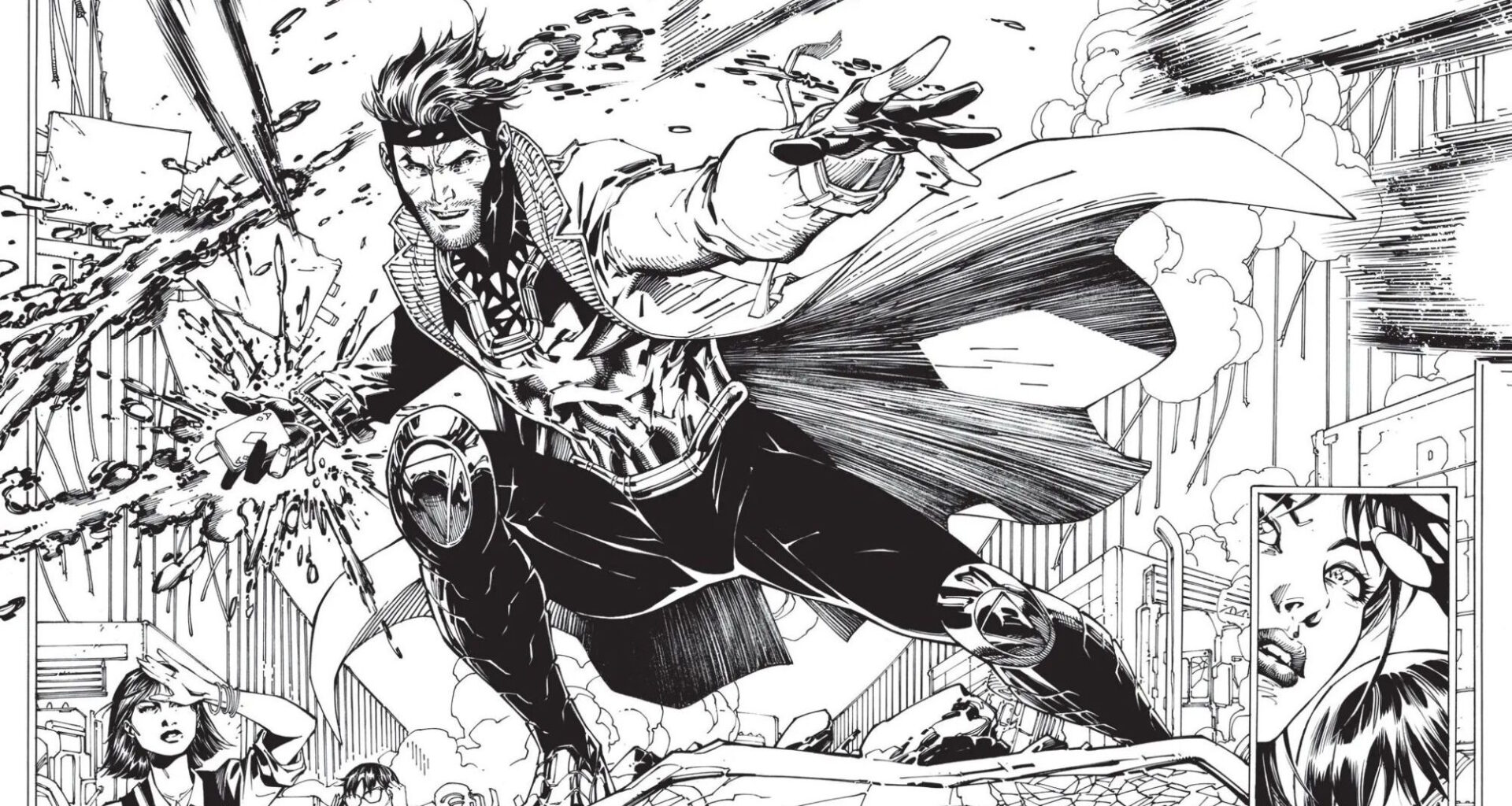 Jim Lee Draws Gambit, Lois Lane And Mary Jane In Superman/Spider-Man