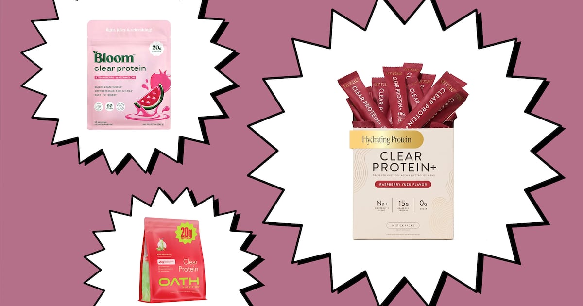 Why ‘Clear Protein’ Powders Are Suddenly Everywhere