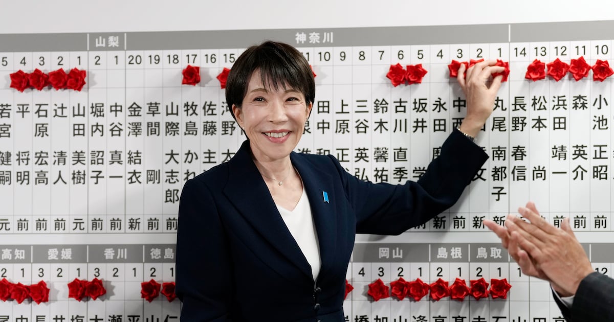 Japanese leader Sanae Takaichi rides popularity to landslide election win – The Irish Times