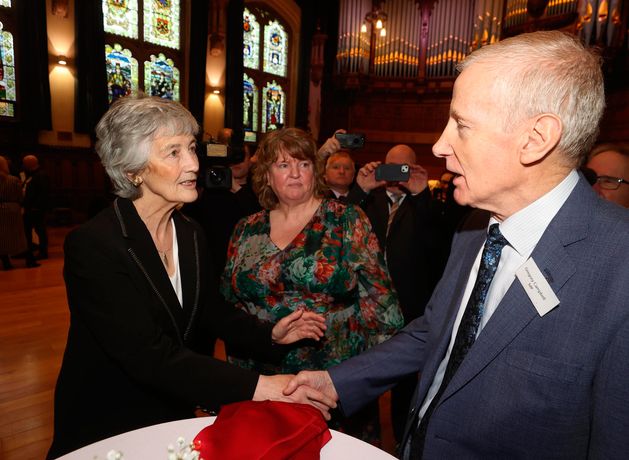 DUP’s Campbell complains that President Connolly did not once refer to ‘Londonderry’ on Northern Ireland visit