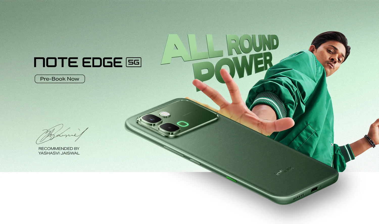 Infinix Note Edge 5G Debuts with Massive Battery: Specs & Price