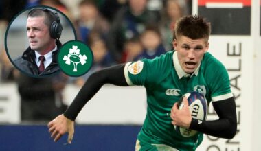 Ireland aren't on France's level as ex-forward tables Crowley-Prendergast ploy
