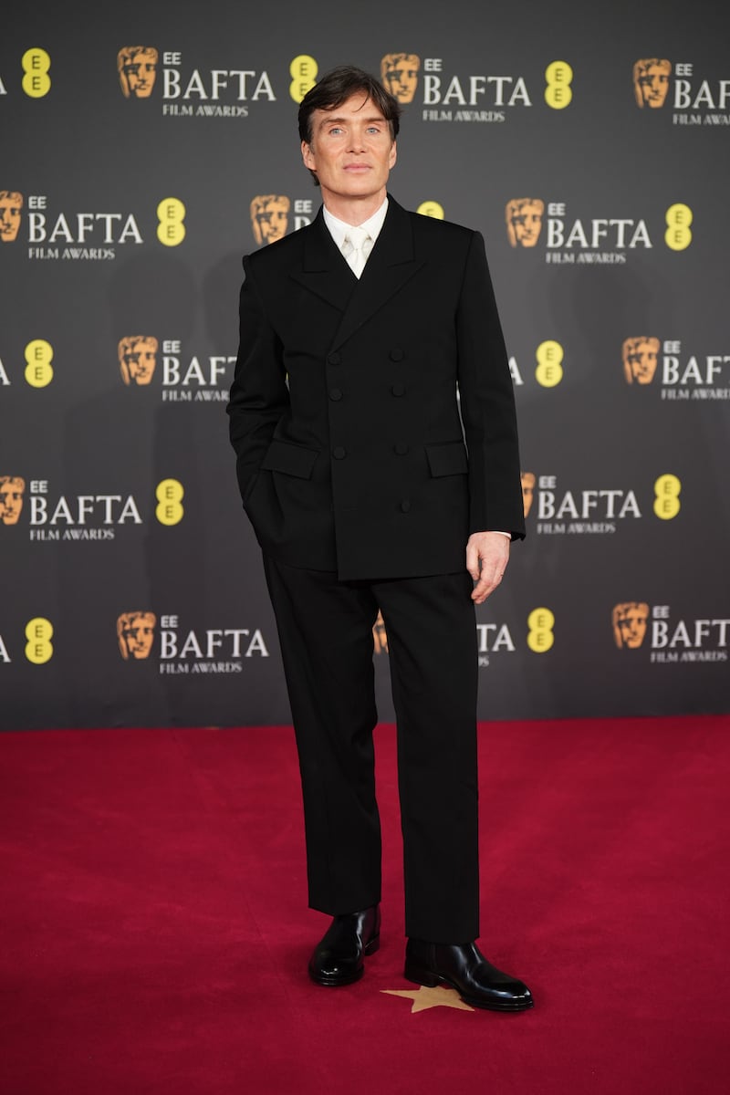 Cillian Murphy at the 79th British Academy Film Awards. Photograph: James Manning/PA Wire