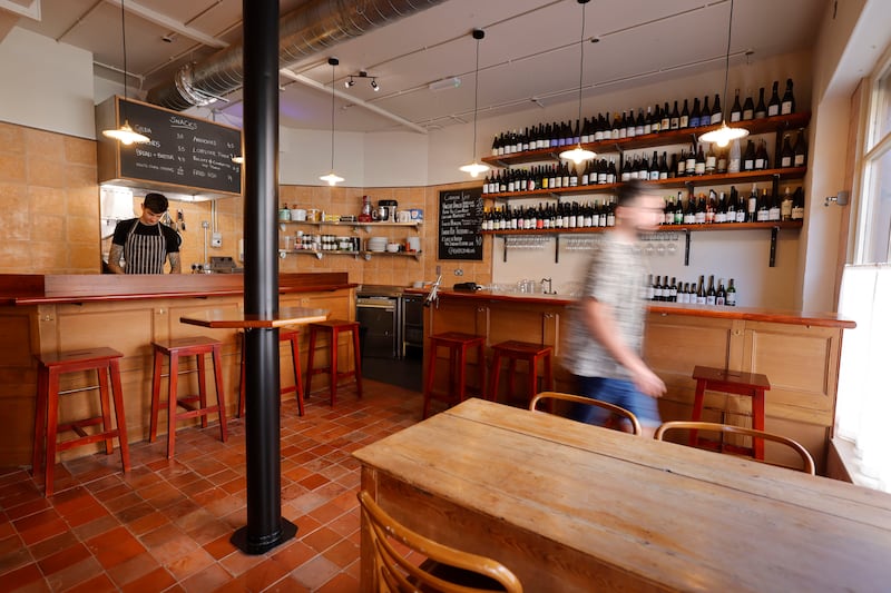 Bar Pez on College Court, Kevin Street Lower. Photograph: Alan Betson