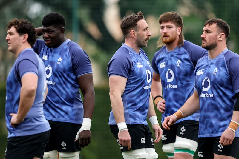 Jack Conan in the Portugal training camp. Photograph: Ben Brady/Inpho