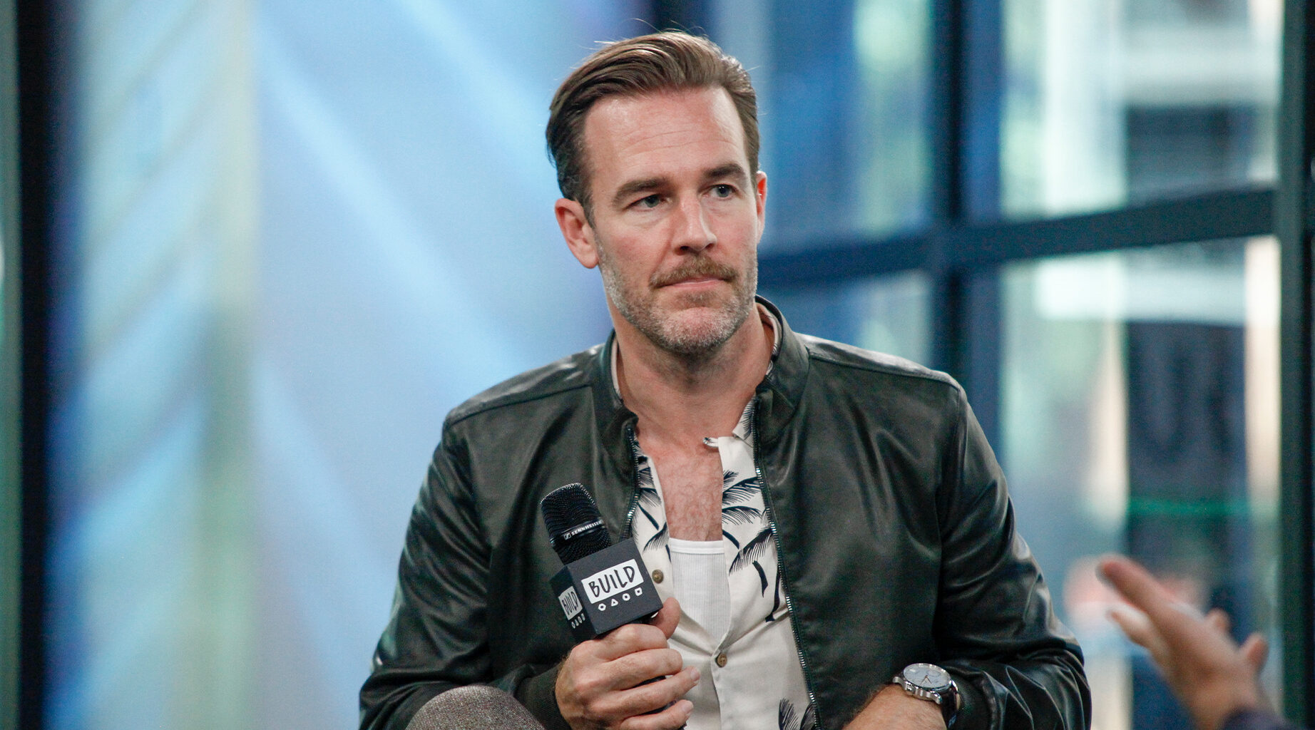 James Van Der Beek participates in the BUILD Speaker Series to discuss the Viceland show