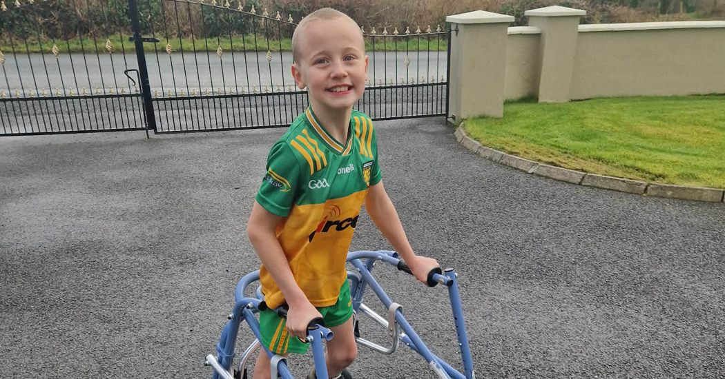 Donegal parents brave new heights for their little hero