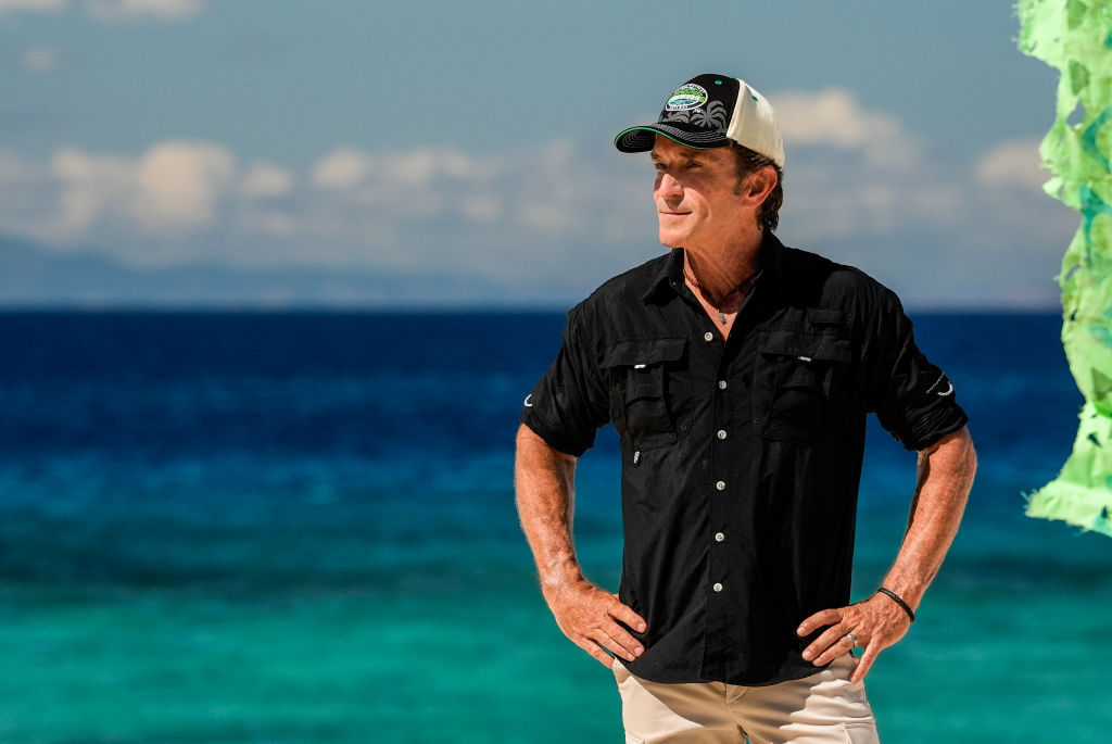 FIJI - FEBRUARY 26: "The Get to Know You Game"  Eighteen new castaways will be abandoned on the breathtaking islands of Fiji, where they must battle it out for the $1 million prize. Tribes must claim victory in the first challenge of the season to earn essential camp supplies. Then, first impressions go a long way as tribemates quickly make connections and size each other up, on the two-hour season premiere of SURVIVOR, Wednesday, Feb. 26 (8:00-10:00 PM, ET/PT) on the CBS Television Network, and streaming on Paramount+ (live and on-demand for Paramount+ with SHOWTIME subscribers, or on-demand for Paramount+ Essential subscribers the day after the episode airs).* Jeff Probst serves as host and executive producer. Pictured: Jeff Probst. (Photo by Robert Voets/CBS via Getty Images)